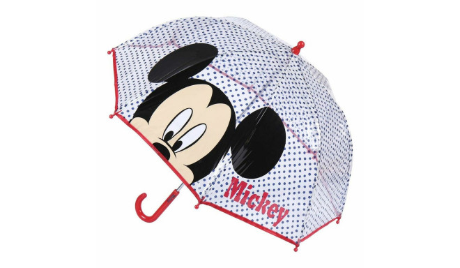 Vihmavari Mickey Mouse Punane 45 cm