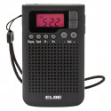 Radio Tranzistors ELBE RF-93 AM/FM Melns