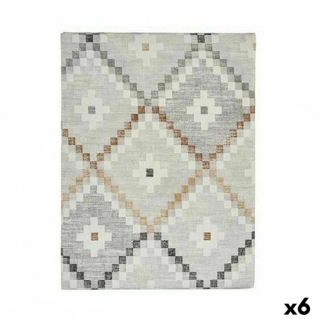 Stain-proof tablecloth Kinvara ROMBOS-B ROMBOS-B Beige Thin canvas Anti-stain Rhombus 140 x 180 cm (