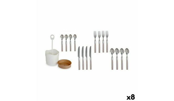 Cutlery Set Brown Stainless steel (8 Units)