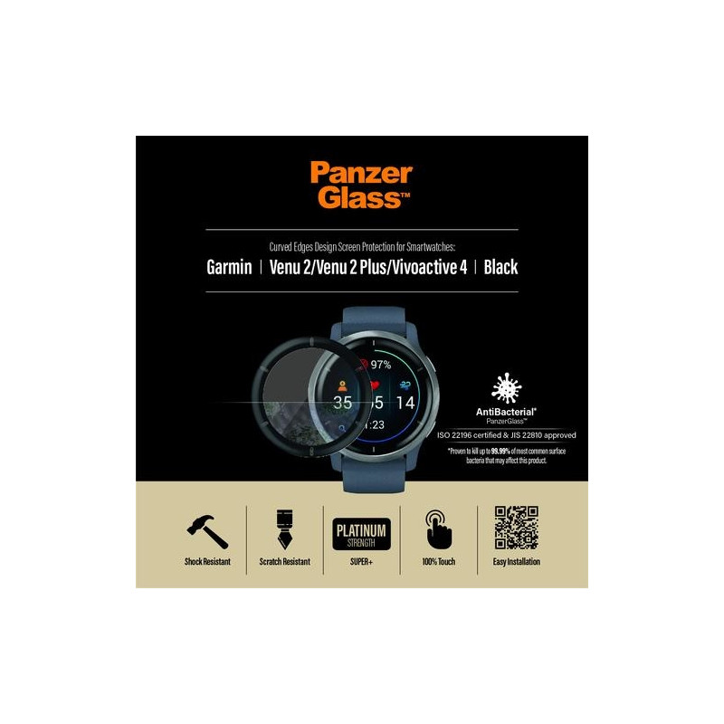 PanzerGlass ® Screen Protector Garmin Venu Vivoactive