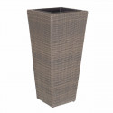 Plant pot Marlene Rattan 42 x 42 x 90 cm