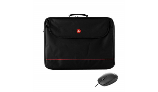 Sülearvuti Ümbris Monray BUREAUKIT Must 16"