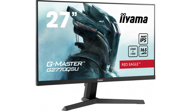 iiyama G-Master G2770QSU-B1 - 27'' | Fast IPS | QHD | 0,5ms | 165Hz | HDR