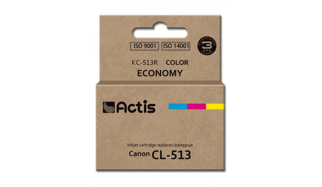 Actis KC-513R tint (asendus Canon CL-513; standard; 15 ml; värv: tsüaan, magenta, kollane)