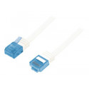 LOGILINK CP0135 LOGILINK - Patch Cable Flat Cat.5e U/UTP / Telephone 2,00m, white