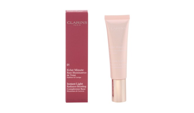 Clarins - ECLAT MINUTE base illuminatrice de teint 01-rose 30 ml