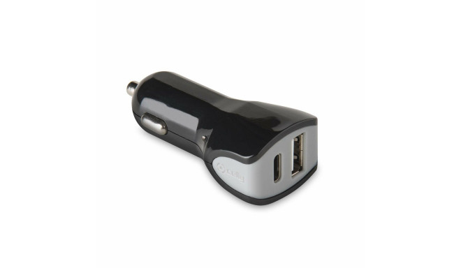 Car Charger Celly   Black 17 W