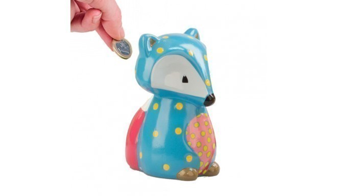 Ceramic Fox Money Box