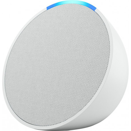 Amazon smart speaker Echo Pop, glacier white