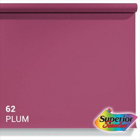 Superior papīra fons 62 Plum 2.72 x 11m