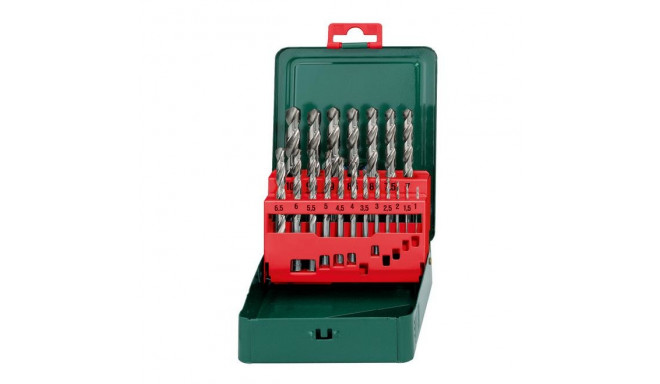 METABO HSS-G puuride komplekt 19 tk 1–10 mm