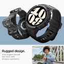 Kaitseümbris kellarihmaga Rugged Armor Pro, Samsung Galaxy Watch6 44mm, must, Spigen