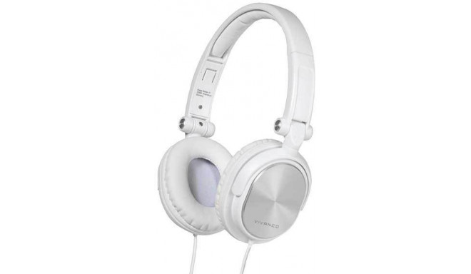 Vivanco headset DJ30, white (36521) (damaged package)