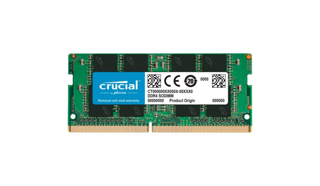Crucial RAM 8GB DDR4-3200 SODIMM CL22 (8Gbit/16Gbit)