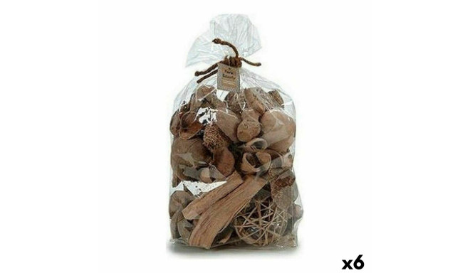 Decorative Flowers Brown (6 Units)