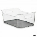 Atvilktņu Organizētāju Pārstrādājama plastmasa Pelēks 17 x 10,5 x 24,5 cm (12 gb.)
