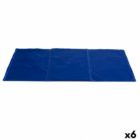 Koera vaip Värskendav Sinine Vaht Geel 49,5 x 1 x 90 cm (6 Ühikut)