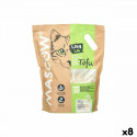 Песок для кошек 1,5 Kg сои Белый (8 штук)
