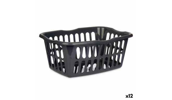 Корзина Kipit 8067-A Антрацитный полипропилен 50 L 58 x 24 x 42 cm (12 штук)