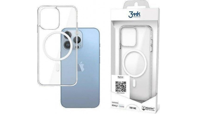 3MK MagCase iPhone 13 Pro transparent, compatible with Magsafe