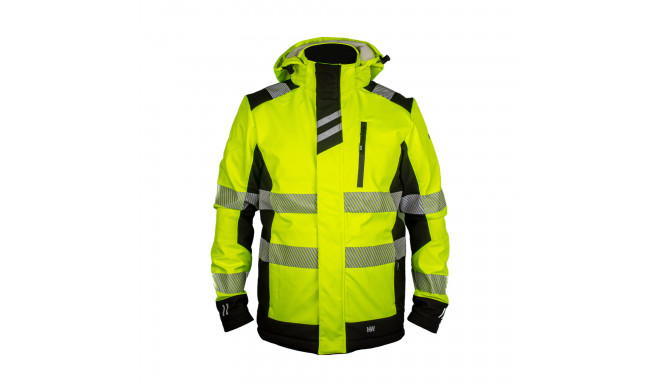 HW Tuscany softshell Hi-Vis kollane 2XL