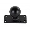 RAM BASE 1.5" X 3" W/ 1 1/2" BALL