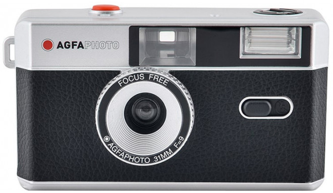 Agfaphoto reusable camera 35mm, black (opened package)