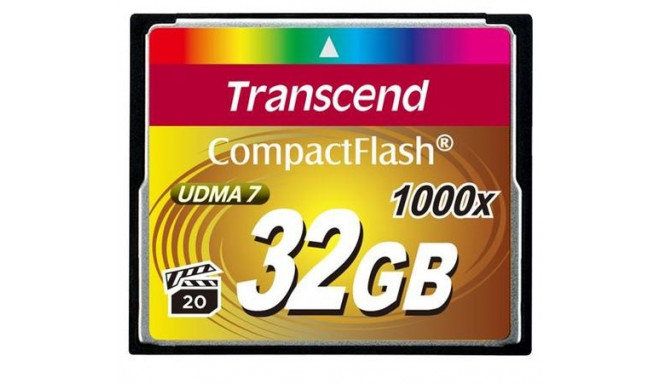 Transcend CompactFlash 1000x 32GB