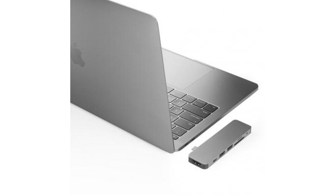 HYPER GN21D-GRAY laptop dock/port replicator Grey