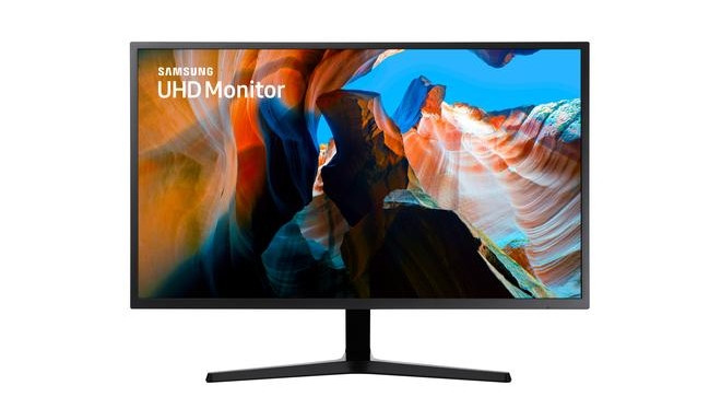 Samsung U32J590UQU LED display 80 cm (31.5") 3840 x 2160 pixels 4K Ultra HD QLED Black