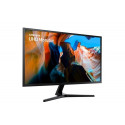 Samsung U32J590UQU LED display 80 cm (31.5") 3840 x 2160 pixels 4K Ultra HD QLED Black