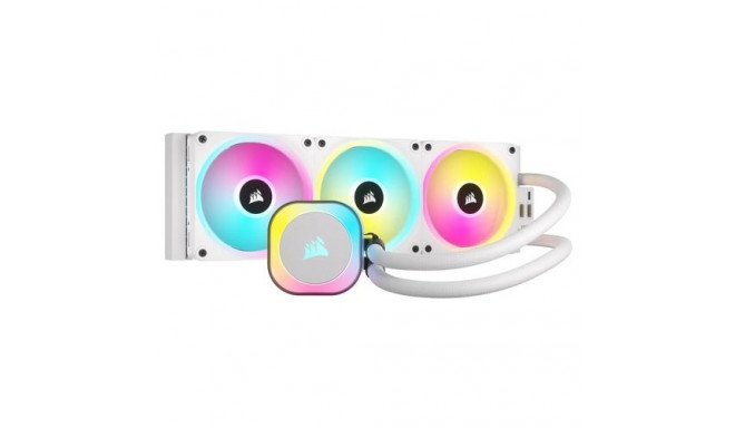 Corsair H150I Processor Liquid cooling kit 12 cm White