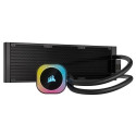 Corsair H150I Processor Liquid сooling kit 12 cm Black
