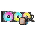 Corsair H150I Processor Liquid сooling kit 12 cm Black