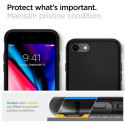 Spigen kaitseümbris Liquid Air iPhone 7/8/SE 2020/2022, must