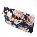 Canvaslife laptop bag 13-14", blue camellia