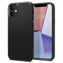 Spigen kaitseümbris Liquid Air iPhone 12 mini, matt must