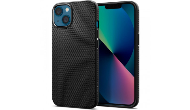 Spigen kaitseümbris Liquid Air Apple iPhone 13 Mini, matt must
