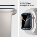 Spigen kaitseklaas Hybrid Proflex Ez-Fit Apple Watch 7/8 41mm 2tk