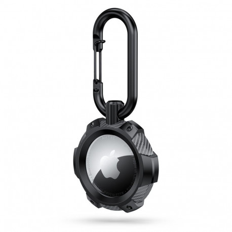 TECH-PROTECT TPUCARBON APPLE AIRTAG 1 / 2 BLACK