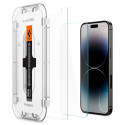 Spigen glass screen protector Glas.tR Ez Fit iPhone 14 Pro, clear 2tk
