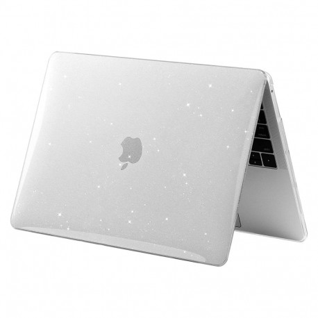 TECH-PROTECT SMARTSHELL MACBOOK AIR 13 M2-M5 2023-2026 GLITTER CLEAR