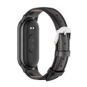 TECH-PROTECT LEATHERFIT XIAOMI SMART BAND 8 / 8 NFC BLACK