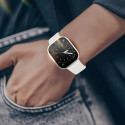 DUX DUCIS Hamo - Elektroplated Protective Case for Apple Watch Series 7/8 45mm silver