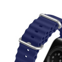 DuxDucis watch strap Ocean Wave Apple Watch 38/40/41mm, blue