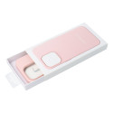 Case Leather Mag Cover iPhone 13, sand pink