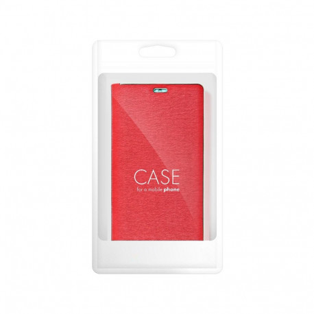 Case Luna Book Gold Samsung Galaxy S23, red