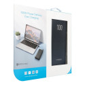 Power Bank VEGER T100 - 20 000mAh LCD Quick Charge PD 65W black (for laptop also) (W2032C-100)