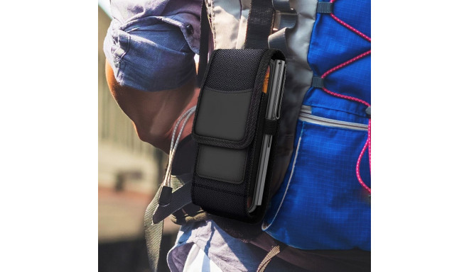 Vertical universal case OXFORD model 2 for IPHONE 6 / 7 / 8 / 12 MINI / 13 MINI / SAMSUNG A40 / S5 b